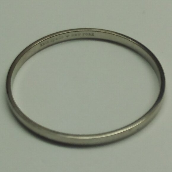 Kate Spade New York Idiom FIND THE SILVER LINING Bangle - Picture 2 of 2